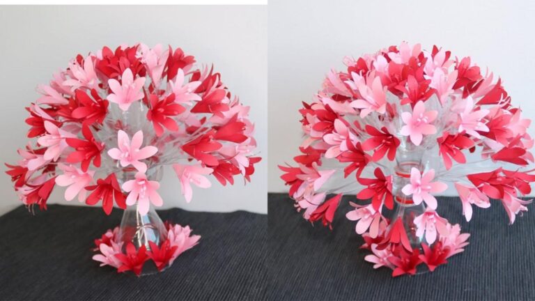 Transform plastic bottles into stunning vases… you’ll want to make one today!