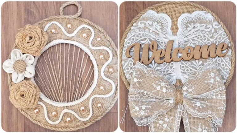 This simple gesture transforms scraps into stunning garden decorations… wait till you see!