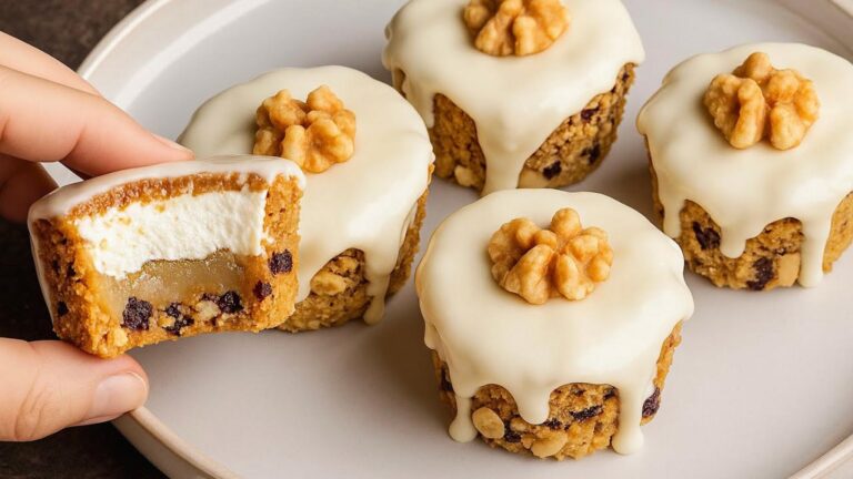 This simple recipe transforms oats into delicious sugar-free lemon pastries…