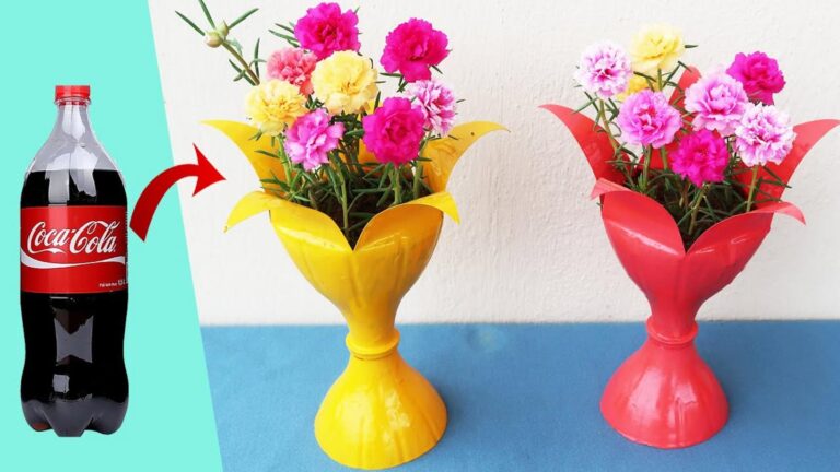 Transform trash into treasure… Discover stunning flower pots from old plastic bottles!