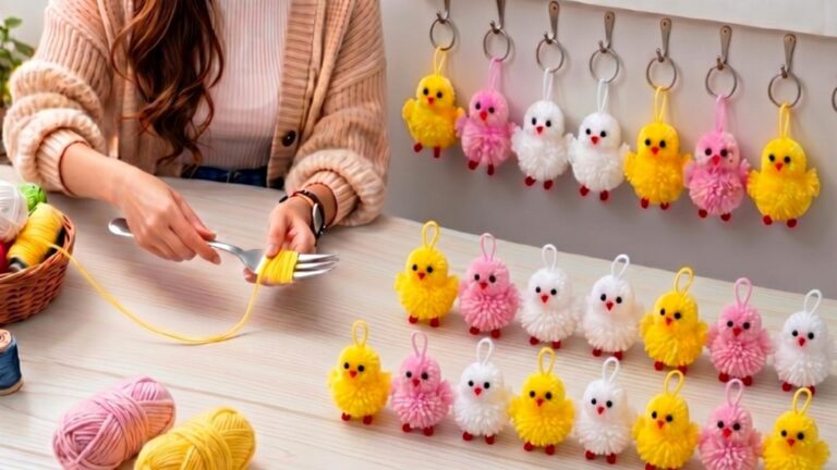 This simple trick transforms everyday yarn into adorable chicks in just minutes…