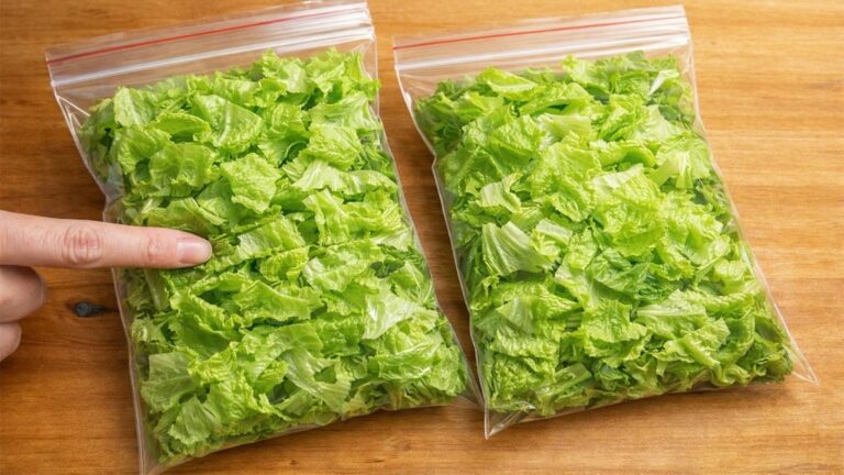 This simple trick keeps your lettuce fresh for weeks… you’ll be amazed!