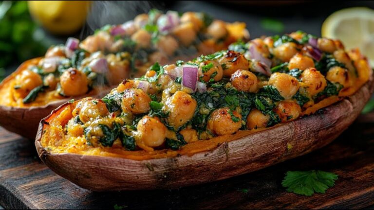 Transform weeknight dinners with these stuffed sweet potatoes… you’ll crave every bite!