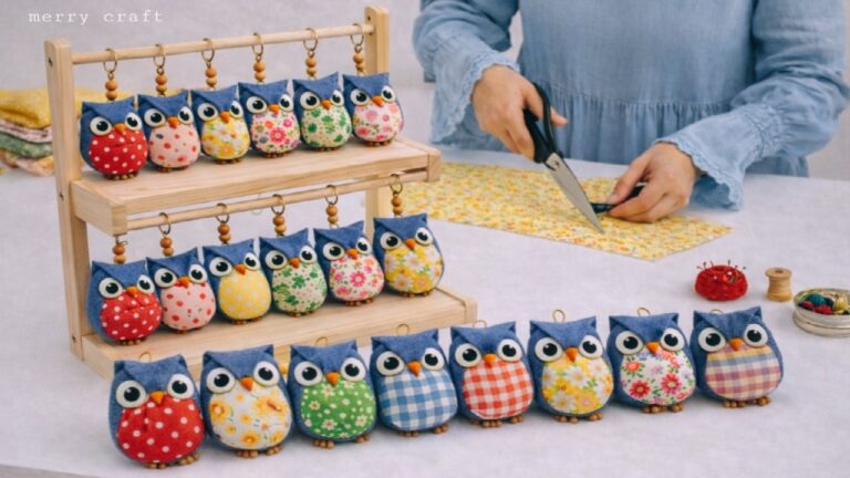 50 Adorable Owl Dolls You Can Create from Leftover Fabric! Discover the DIY Today!