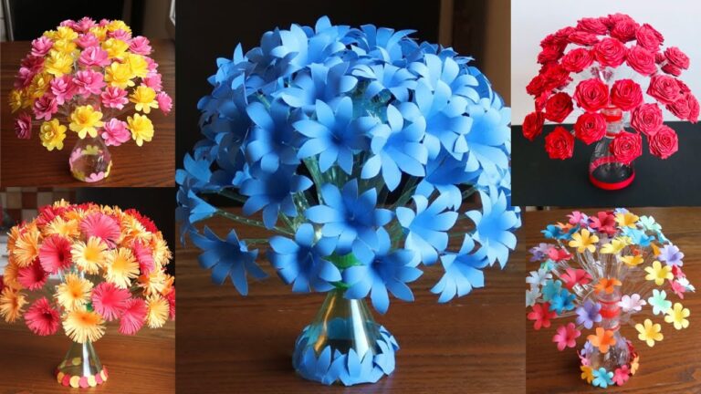 5 Stunning Plastic Bottle Vase Crafts to Brighten Your Home Decor
