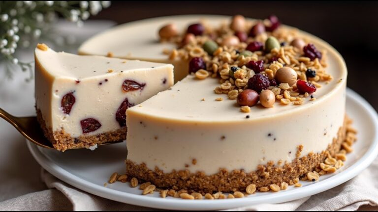 Healthy Cake in 10 Minutes: 1/2 Cup Oats & 3 Bananas, No Flour or Sugar Required!