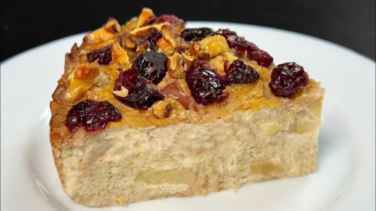 Lose 10 kg Monthly: My Daily Oatmeal and Apple Dessert Recipe!