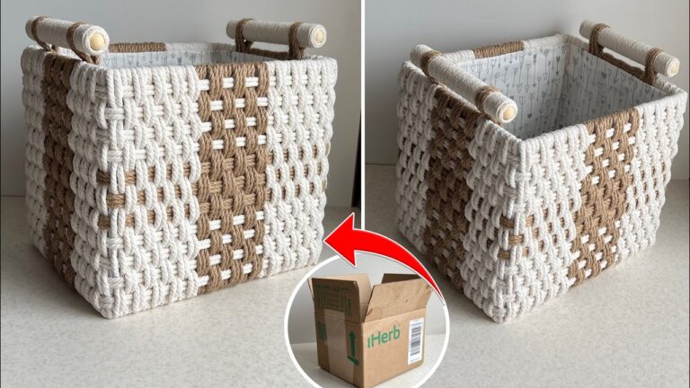 10 DIY Storage Basket Ideas That Save You 100x on Store Prices!