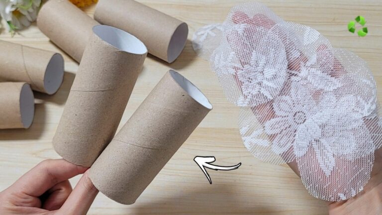 Transform 1 Paper Roll & Lace into 5 Adorable Crafts You’ll Love!