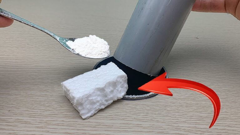 7 Genius Tips to Connect PVC Pipes Using Styrofoam, Baking Soda, and Super Glue!
