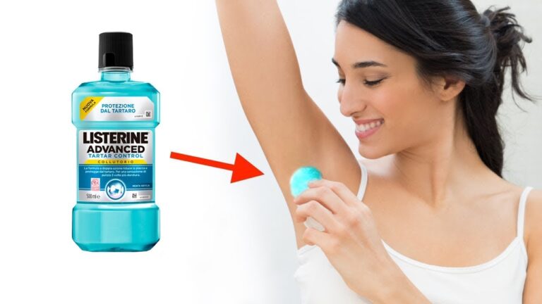 Transform Your Underarm Care: 5 Surprising Benefits of Listerine and Cotton!