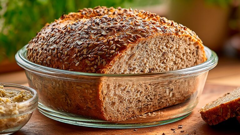 2-Ingredient Healthy Bread Recipe: No Flour, Sugar, Yeast, or Eggs!