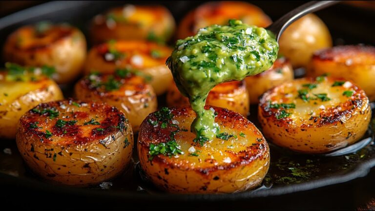 Discover 5 Secrets to Ultra-Crispy Baked Potatoes with Creamy Avocado Dip!