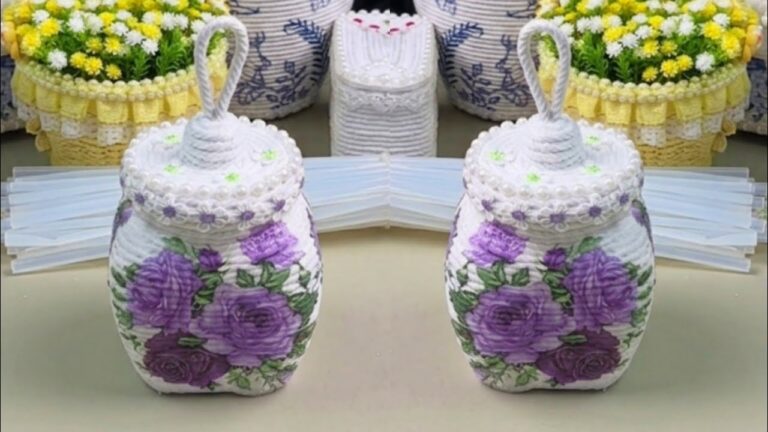 Transform 7 Waste Glass Jars into Stunning Luxury Gifts You Can Make Today!