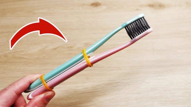 Combine 2 Old Toothbrushes and Be Amazed by the Results