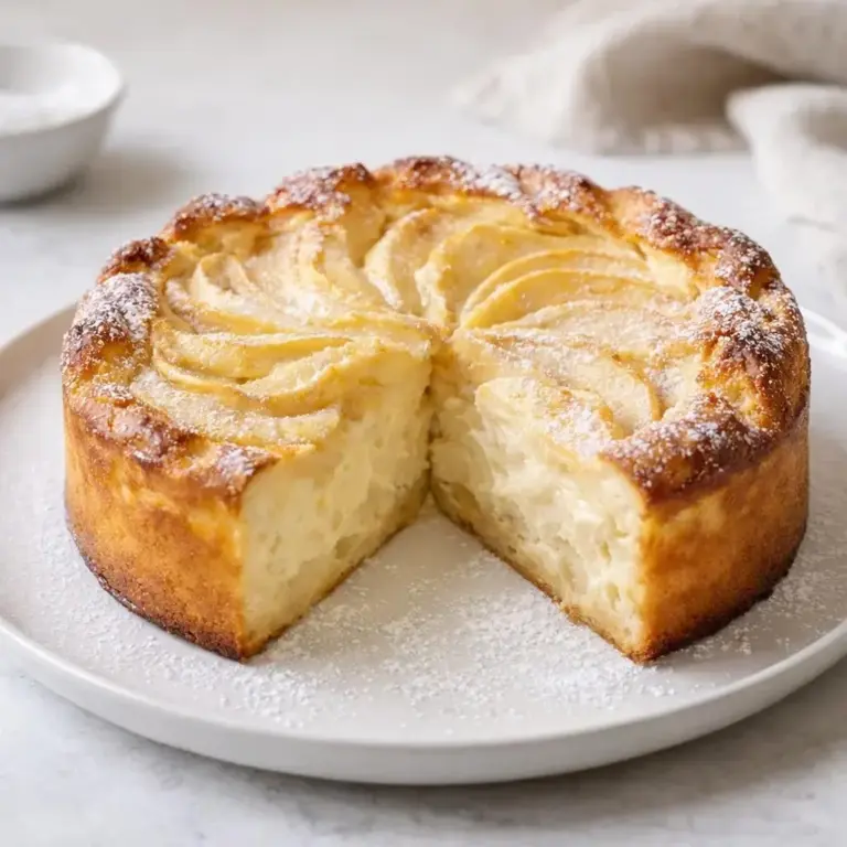 Creamy Butter Apple Cake: A Soft and Decadent Delight