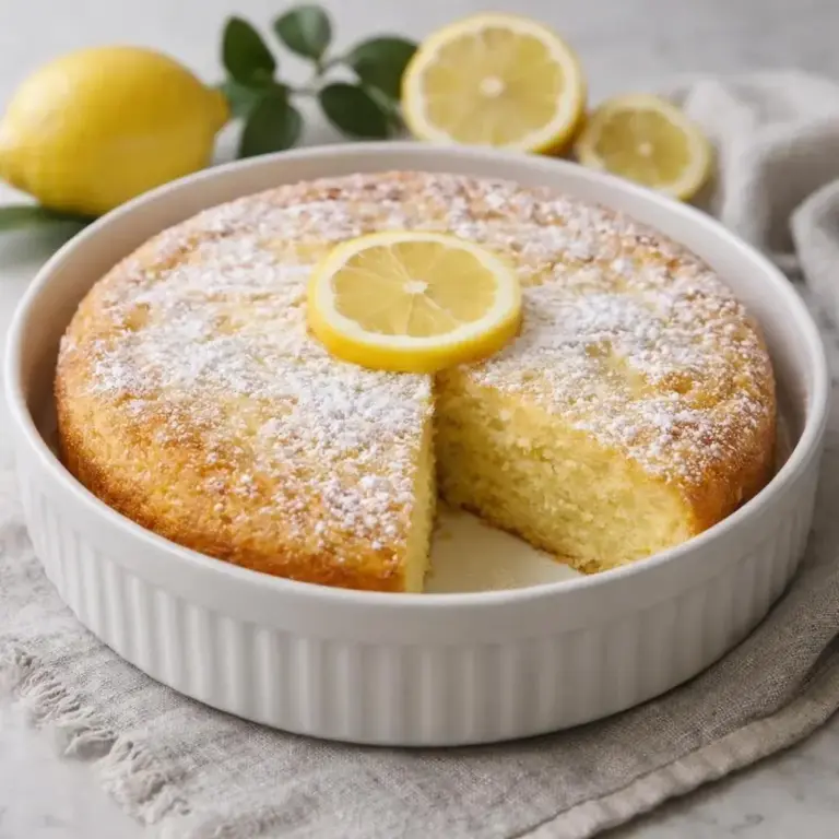 Moist Lemon Yogurt Cake Recipe without Baking Powder