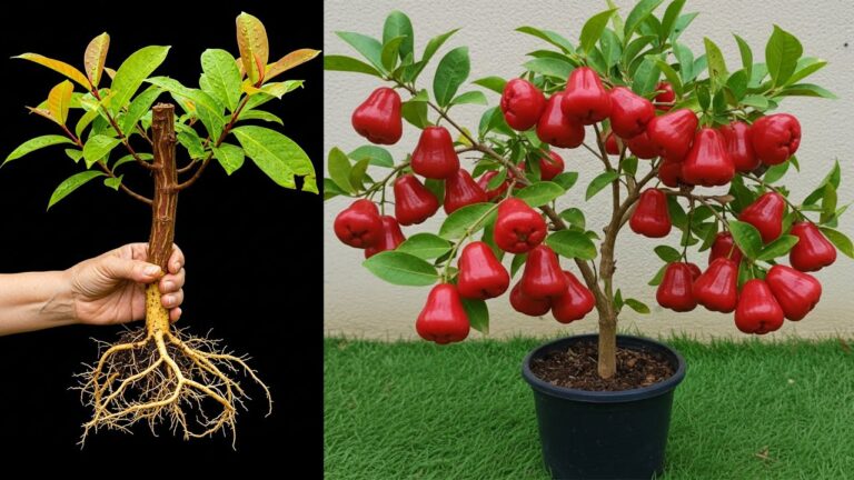 Grow 3 Tropical Trees at Home: Java Apple, Mango & Guava from Cuttings!