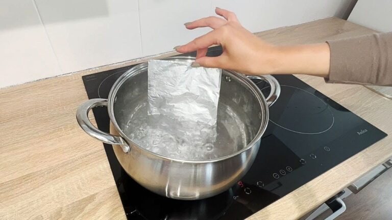 Discover 5 Shocking Benefits of Boiling Water with Aluminum Foil!