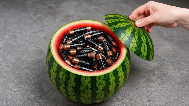 10 Surprising Things You Can Create With Watermelon and Batteries!