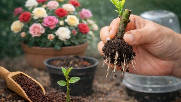 5 Secret Tips to Speed Up Rose Cutting Roots Fast!