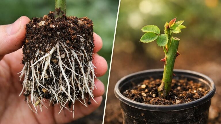 Avoid This 1 Mistake When Growing Rose Cuttings for Healthy Roots! 🌹
