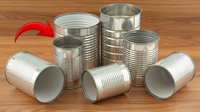 Transform 10 Empty Tin Cans into Stunning DIY Home Decor!