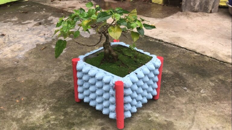 10 Creative Ways to Transform Egg Trays into Beautiful Flower Pots for Your Garden
