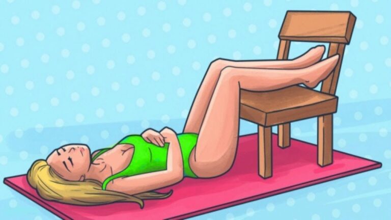 5 Simple Chair Exercises to Melt Belly Fat Fast!