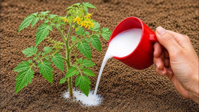 Grow 100+ Juicy Tomatoes with This One Simple Homemade Mix! 🌱