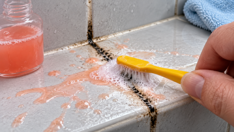 Years of dirt in the grout? Start with this approach