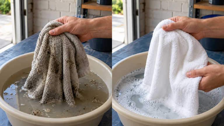 Do your towels look dull? Give them a gentler routine