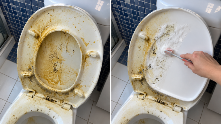 A cleaner bathroom starts with these marks in the toilet