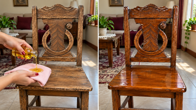 Before repainting your furniture, discover this way to freshen it up